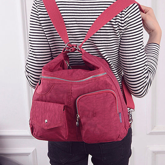 Stijlvolle messenger bag met grote capaciteit