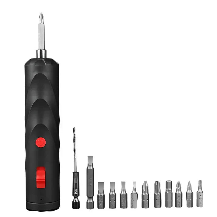 🔥2025 Hot Sale 50% korting🔥✨ Draadloze elektrische schroevendraaier - 6 magnetische bits en ingebouwde led voor nauwkeurige reparaties 🔋✨