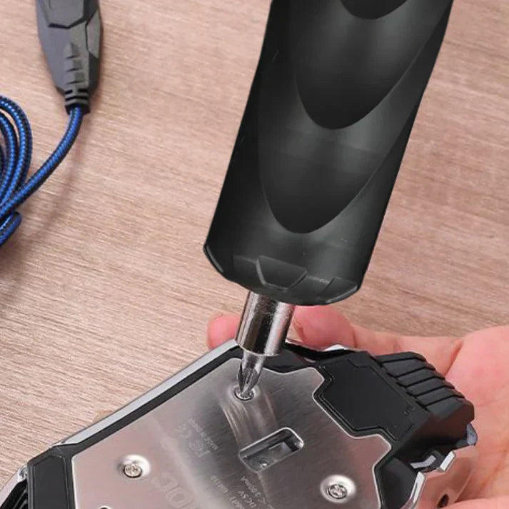 🔥2025 Hot Sale 50% korting🔥✨ Draadloze elektrische schroevendraaier - 6 magnetische bits en ingebouwde led voor nauwkeurige reparaties 🔋✨