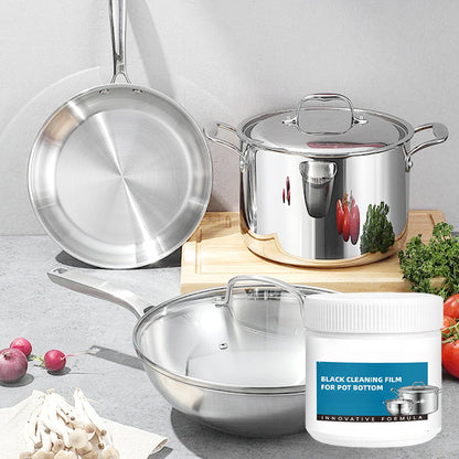 🔥 52% KORTING ! ✨ Krachtige Pasta voor Aangebrande Resten - Werkt Direct, Veilig voor Alle Pannen, Milieuvriendelijk 💪🔥