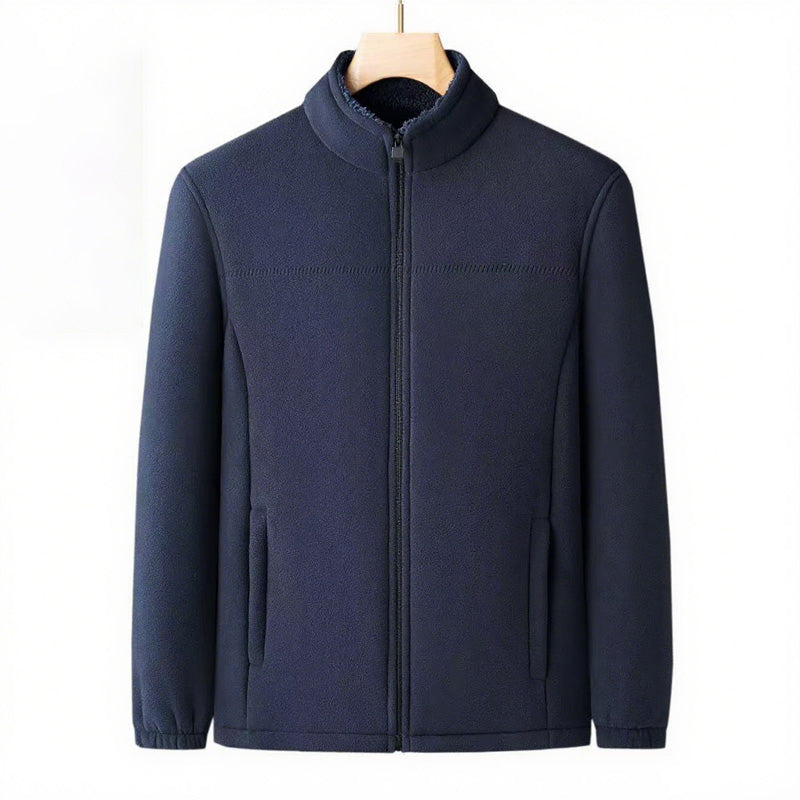 🔥Nieuw binnen - 50% korting🍁❄️Warme winterjassen met rits en zakken voor heren