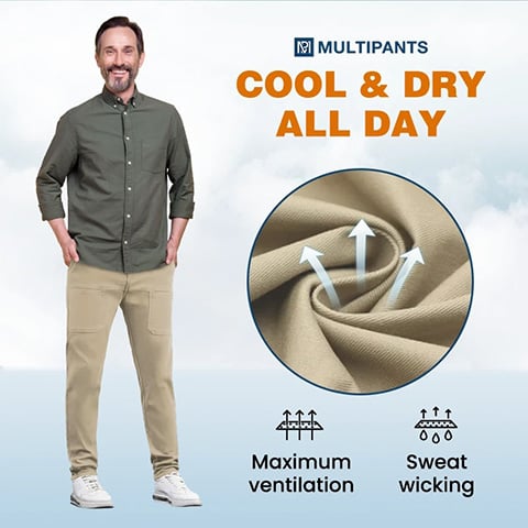 👖🔥 50% korting! MultiPants – 💪 duurzaam, 📦 meerdere zakken, 🤸 hoge stretch – perfect voor werk & vrije tijd!