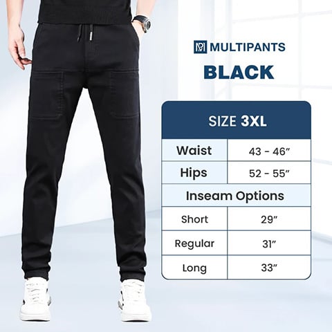 👖🔥 50% korting! MultiPants – 💪 duurzaam, 📦 meerdere zakken, 🤸 hoge stretch – perfect voor werk & vrije tijd!