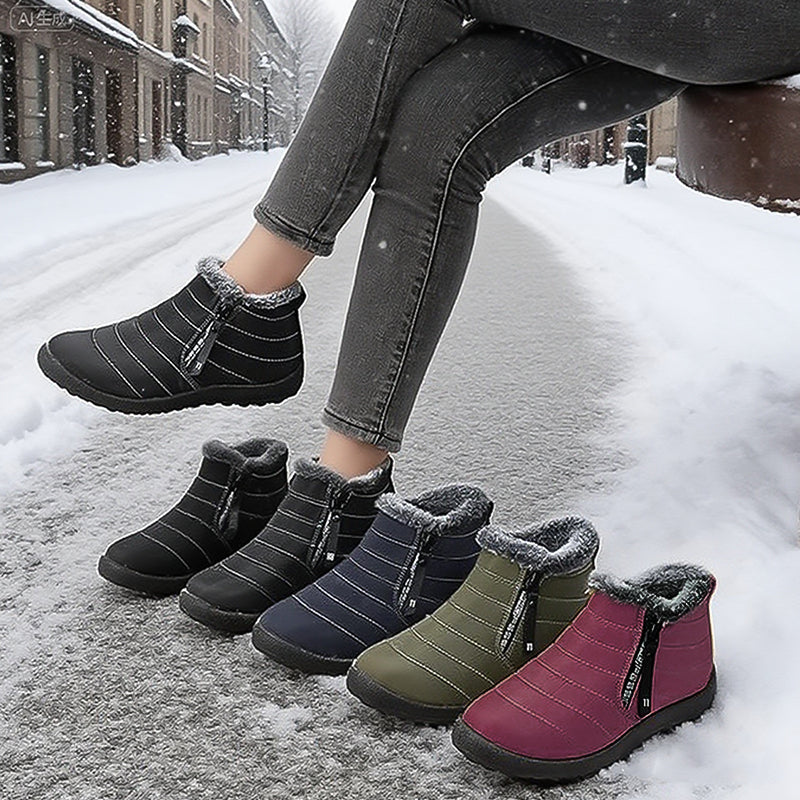 Waterdichte en slipvaste lage sneeuwlaarzen