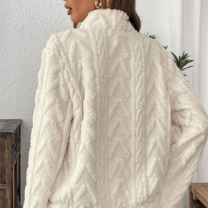 🤩 🤩 🤩 VANDAAG VOORDAT VOORDAT UITVERKOCHT! 👇🎁Sweatshirt met halve rits en pluizige zak