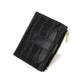 Compacte effen damesportemonnee