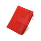 Compacte effen damesportemonnee