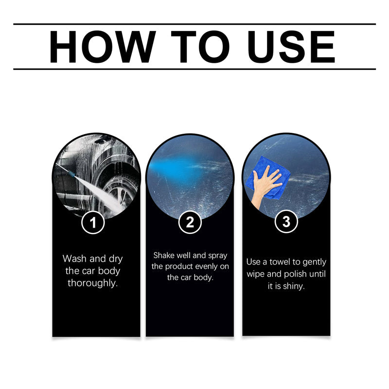 🚗 KOOP 2, KRIJG 1 GRATIS! ✨ Car Polish Spray + Microvezeldoek – Herstelt glans & beschermt lak binnen minuten, krasbestendige formule ☀️🧽