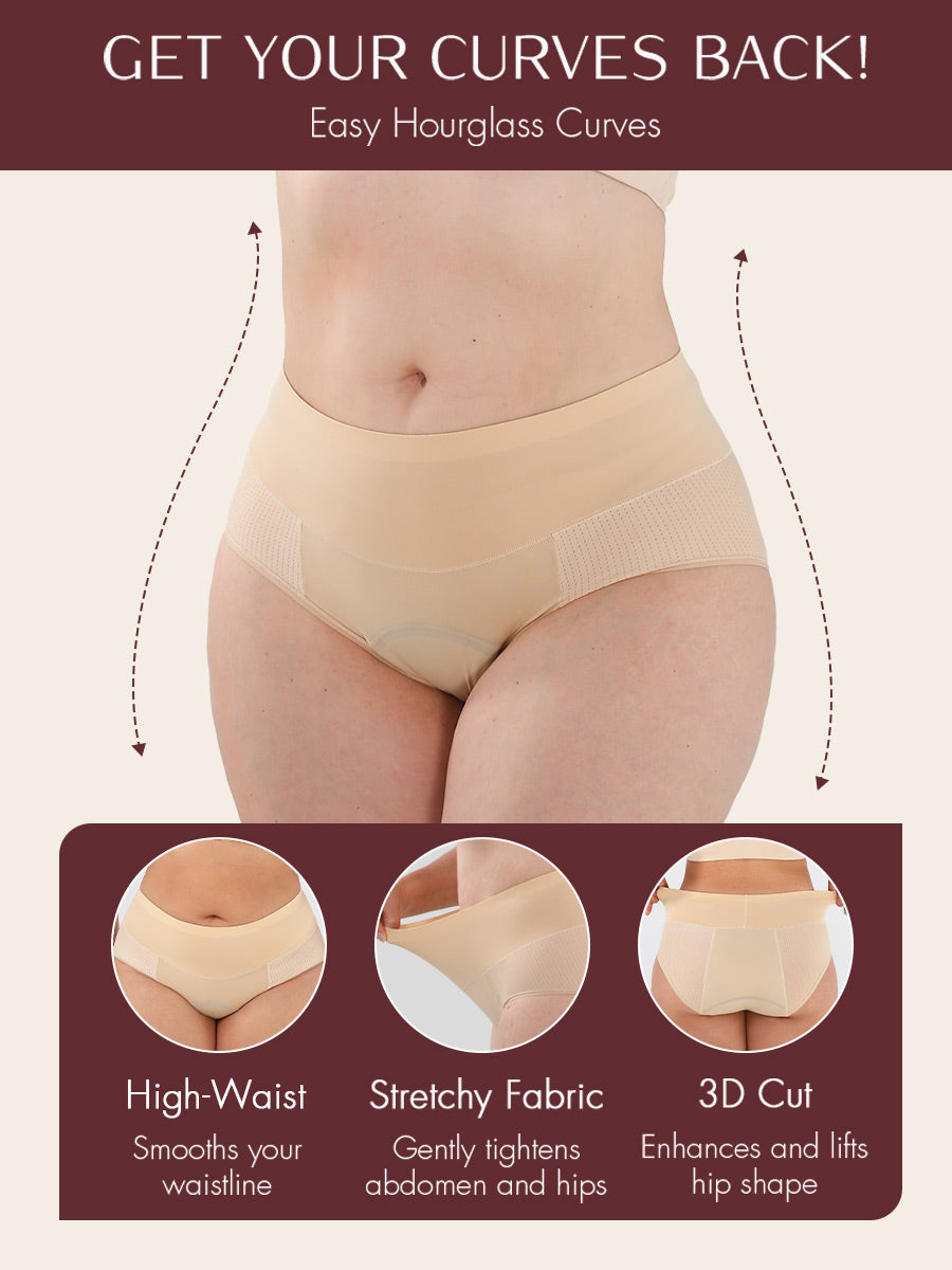 LOSWIE® Dames slipje met hoge absorptievermogen en ZeroLeak-technologie