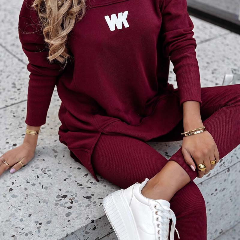 🤩 🤩 🤩 VANDAAG VOORDAT VOORDAT UITVERKOCHT! 👇🎁Casual set voor dames: sweatshirt en legging