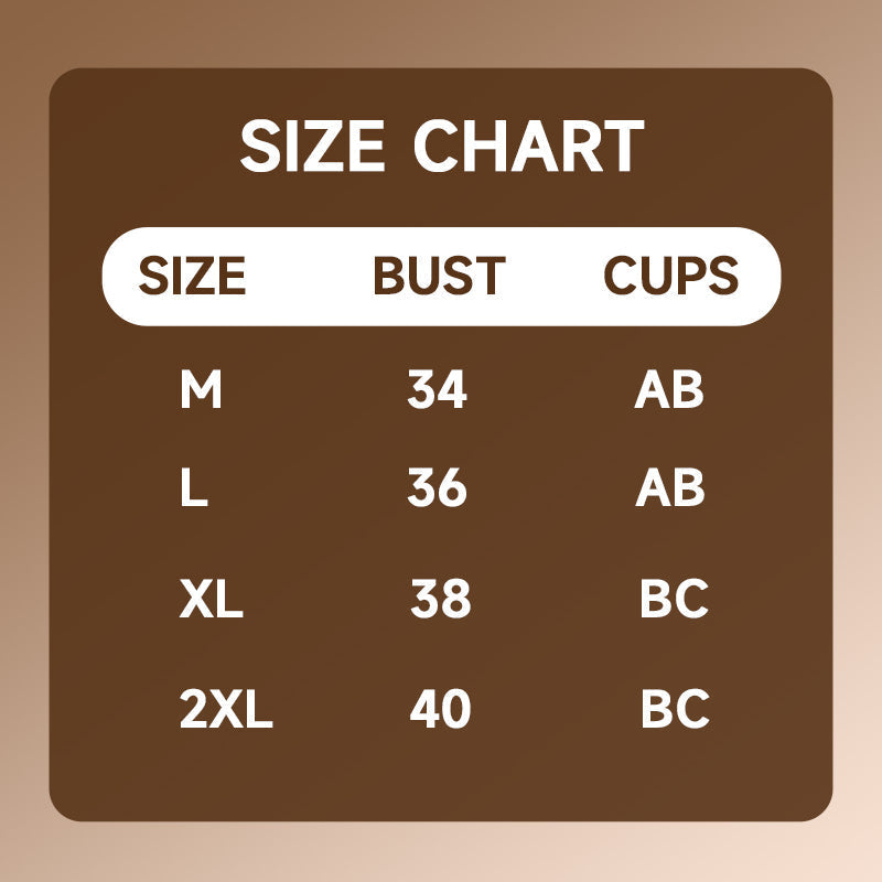 2-in-1 naadloos damesondergoed met ingebouwde schoudervulling