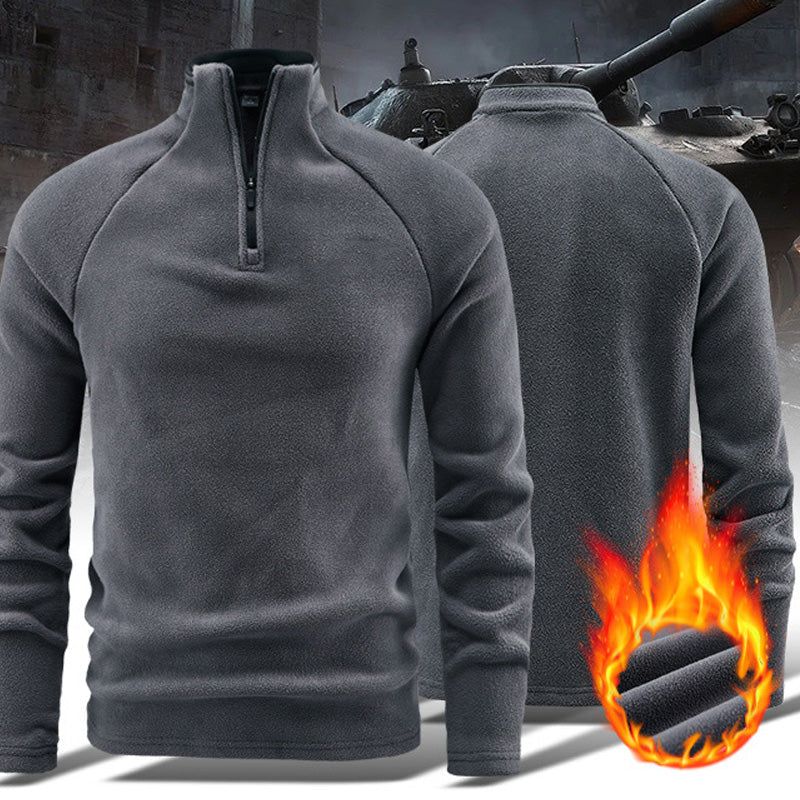 Lange mouwen hoog en halve zip hoog voor mannen 📢📢3 uur: grote verkoop⏰⏰
