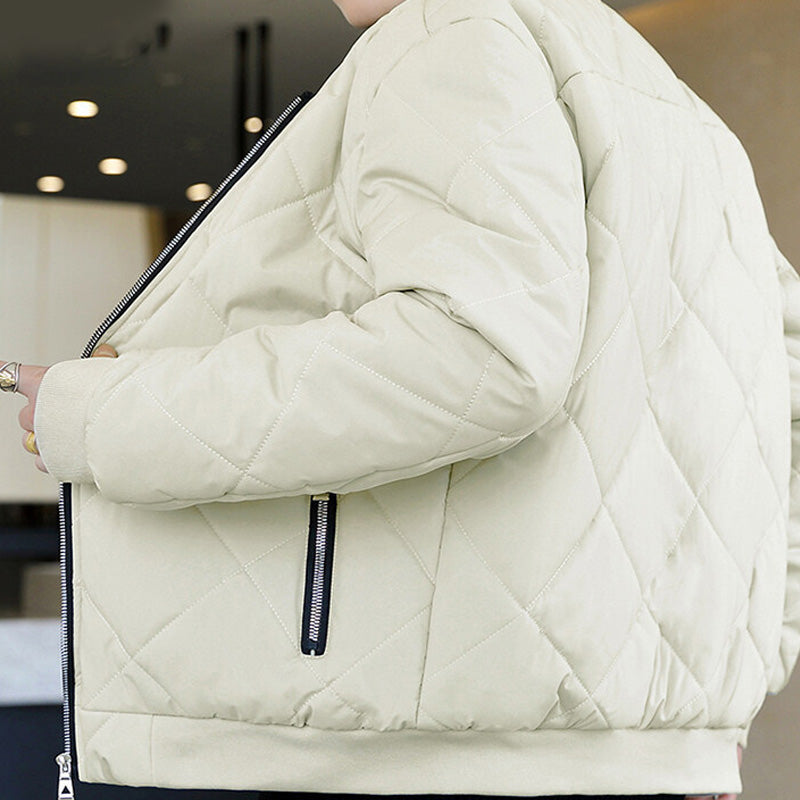 💪Warm jasje voor heren met pluche vulling -☁️Lichtgewicht, zachte voering!