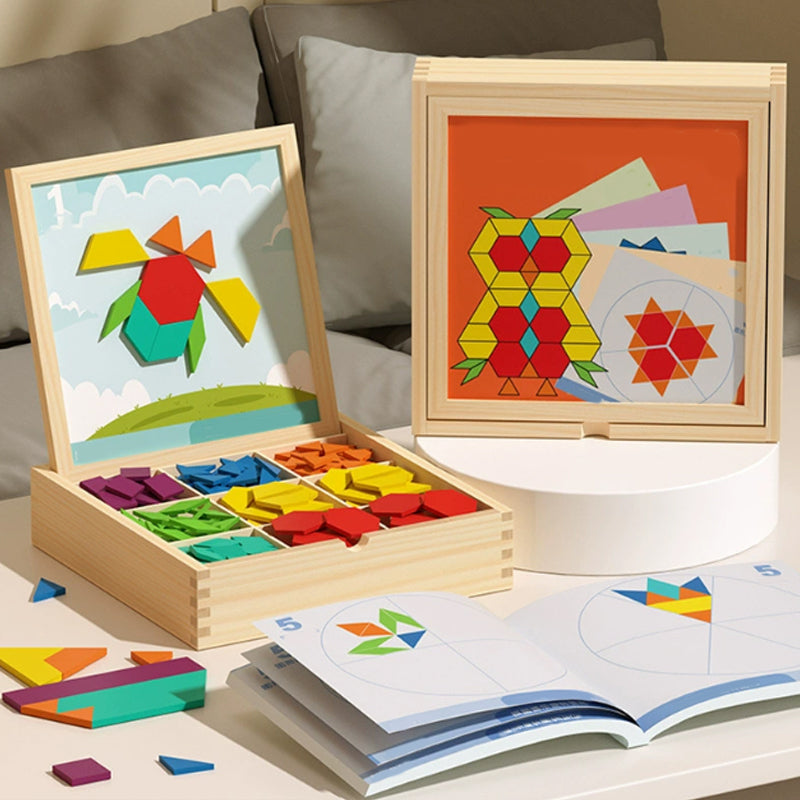 🎄Vroege Kerstdeal! Slechts vandaag tot -56% 🔥 Ontdek de magische houten magnetische puzzelset 🧩 – perfect kerstcadeau voor kinderen!