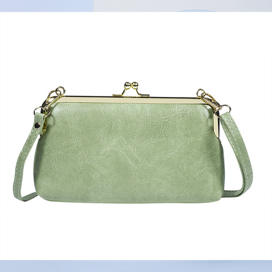 Crossbody telefoontas met multi-card organisator