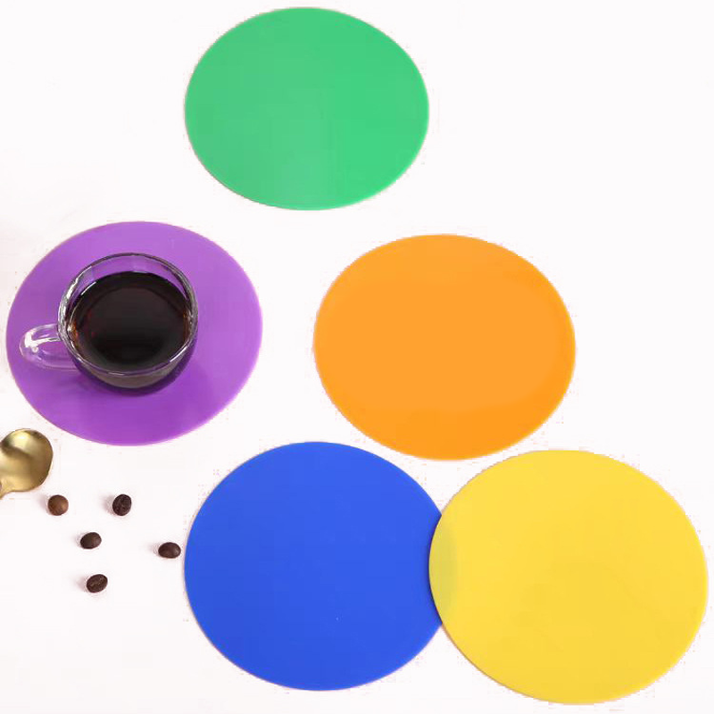 5-stcs Creatieve ronde Siliconen Non-slip Jar grijperpads