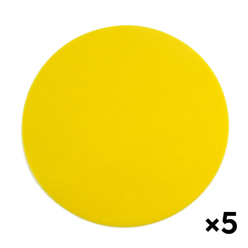 5-stcs Creatieve ronde Siliconen Non-slip Jar grijperpads