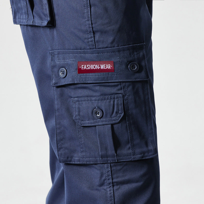 🚀Saves uw tijd en geld nu! 😍 Rechte pijpenbroeken met zakken