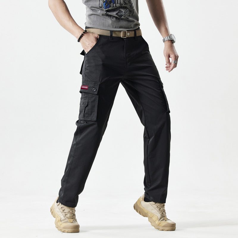 🚀Saves uw tijd en geld nu! 😍 Rechte pijpenbroeken met zakken