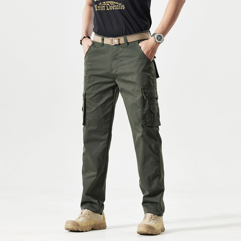 🚀Saves uw tijd en geld nu! 😍 Rechte pijpenbroeken met zakken