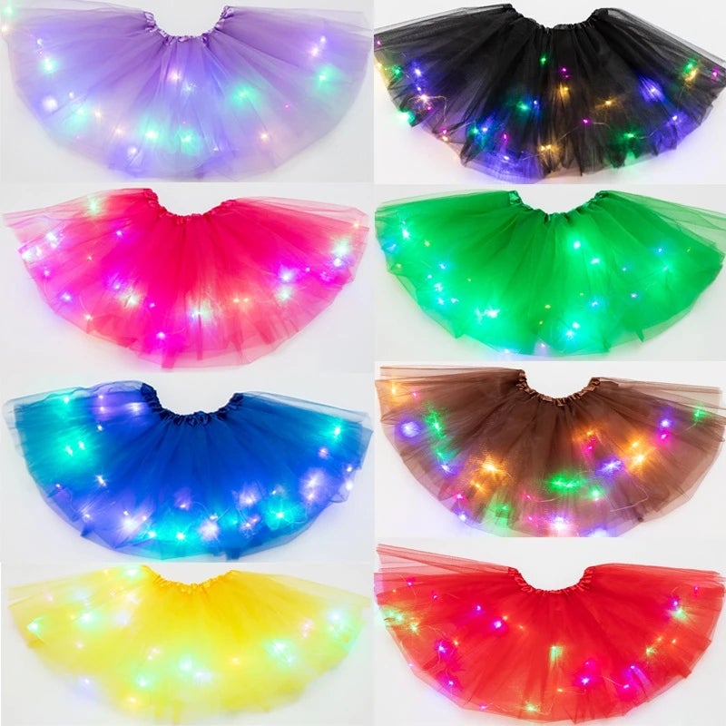 💕Hot Sale 49% KORTING🌸✨Magische & Lichtgevende LED Tutu Rok✨