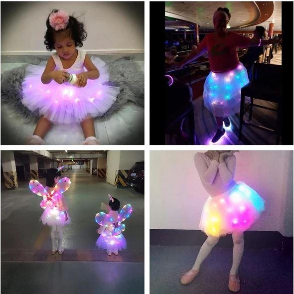💕Hot Sale 49% KORTING🌸✨Magische & Lichtgevende LED Tutu Rok✨