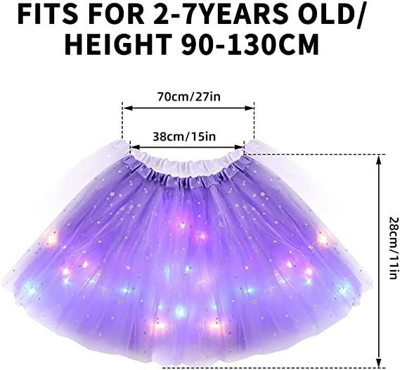 💕Hot Sale 49% KORTING🌸✨Magische & Lichtgevende LED Tutu Rok✨
