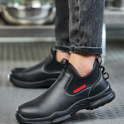 🌸 Up tot 40% korting🔥Antislip en vuilafstotende herenschoenen voor chef-koks