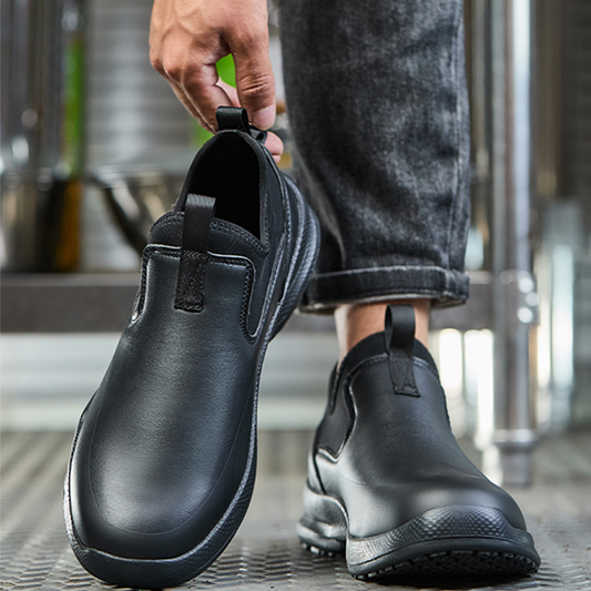 🌸 Up tot 40% korting🔥Antislip en vuilafstotende herenschoenen voor chef-koks