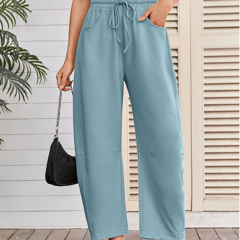 Capri Sweatbroek met koordzak