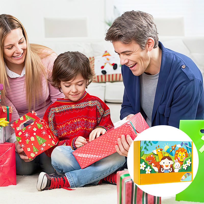 Doe-het-zelf 3D EVA Knutselstickers voor Kinderen