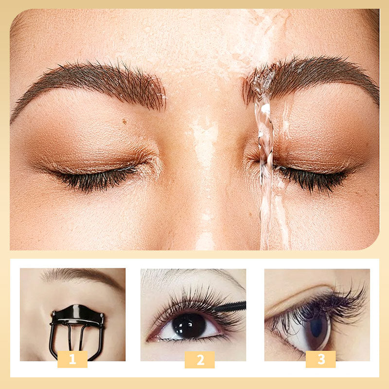 ❣️Koop 1 en krijg 1 gratis✨Ultrafijne verlengende waterproof sneldrogende mascara