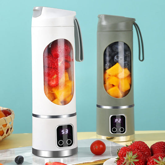 🍊 Verse Smoothies Overal! Draagbare Snoerloze Blender met Power Display