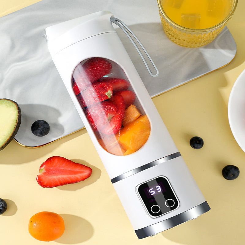 🍊 Verse Smoothies Overal! Draagbare Snoerloze Blender met Power Display