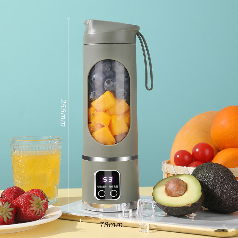 🍊 Verse Smoothies Overal! Draagbare Snoerloze Blender met Power Display