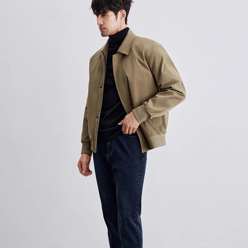 Onverslaanbare prijzen🥰🤩Casual kapseljack kreukvrij voor heren