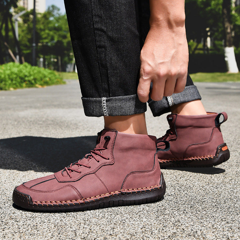 🌸 Up tot 42% korting🔥Unisex Retro Enkellaarsjes