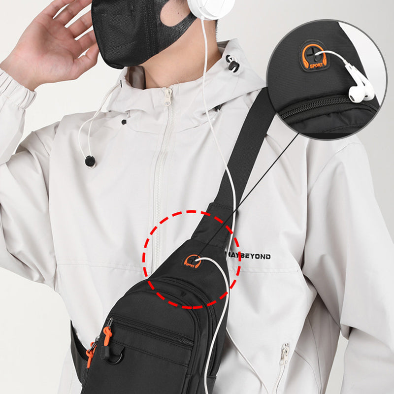 Waterdichte Crossbody Schoudertas met Meerdere Zakken🎒