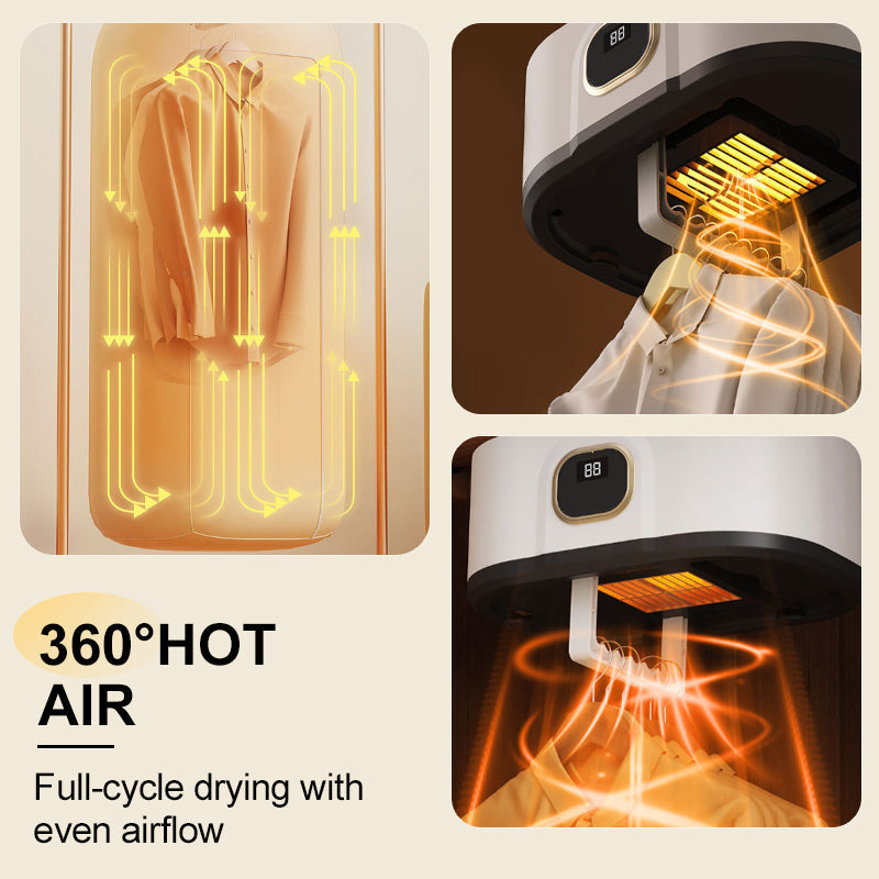 🔈🔈LAATSTE DAG UITVERKOOP 50% KORTING🔥 Draagbare opvouwbare mini-droger