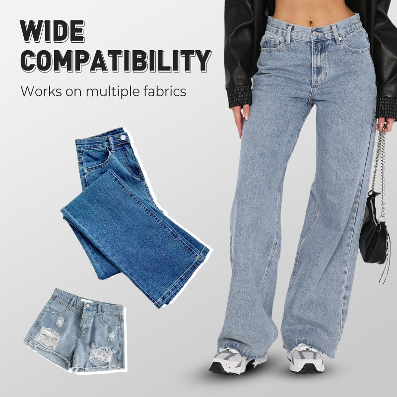 Verwijderbare knoopset voor jeans👖Zeer praktische dingen!