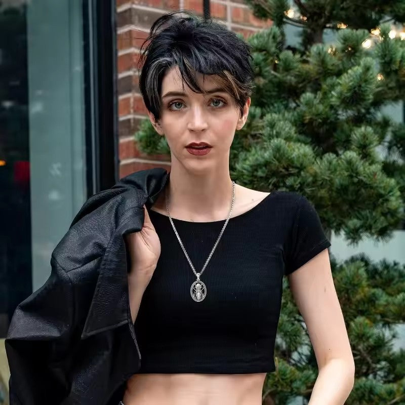 Retro ovale godinnenketting