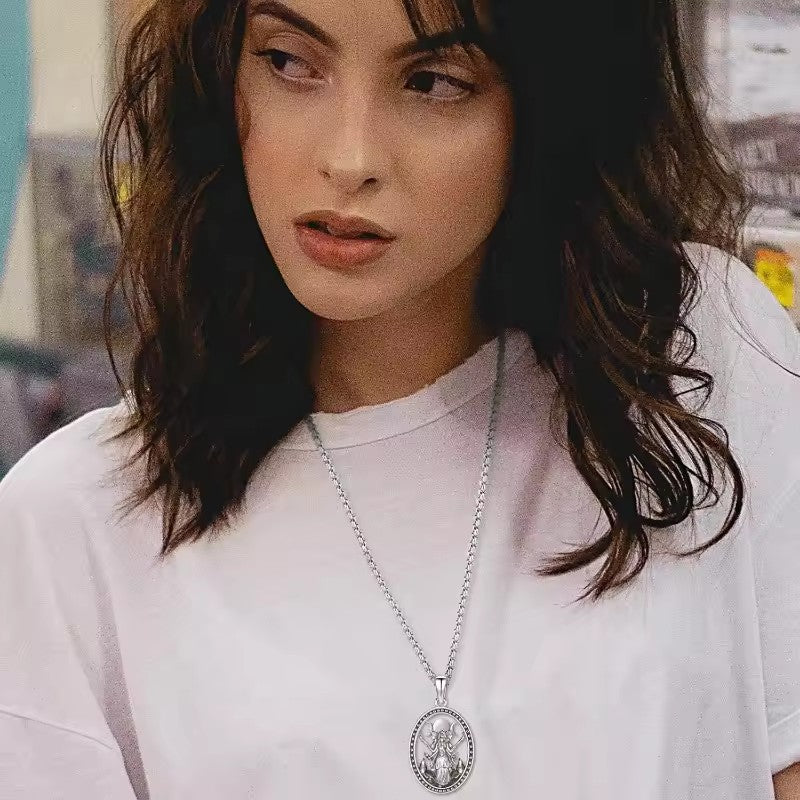 Retro ovale godinnenketting