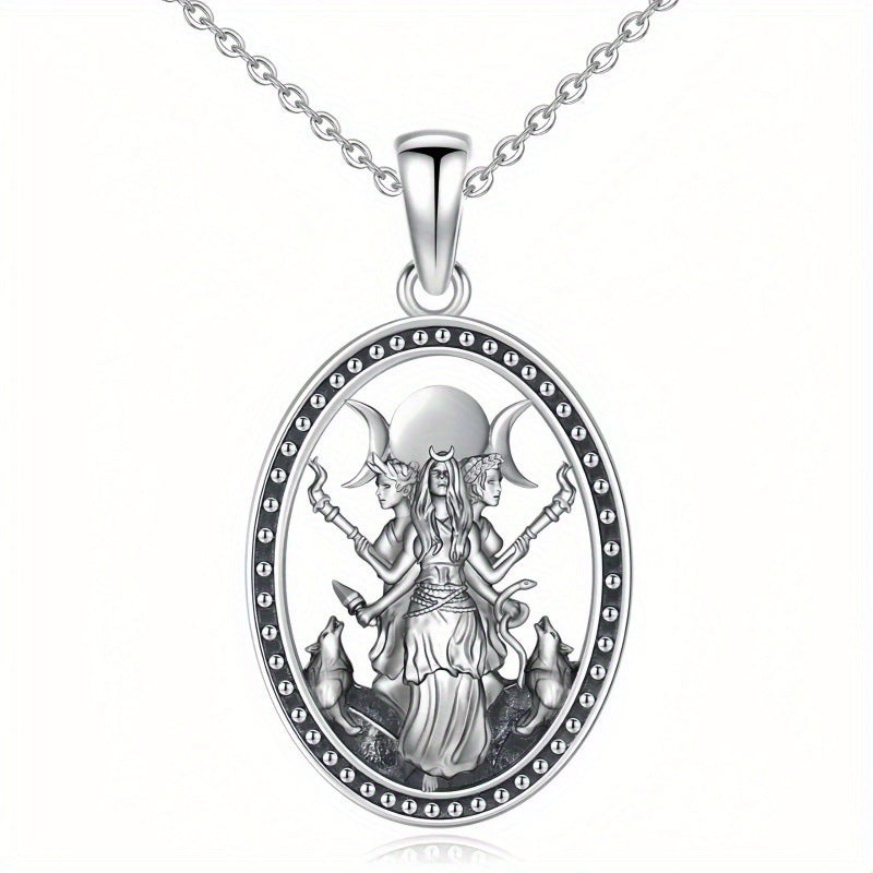 Retro ovale godinnenketting