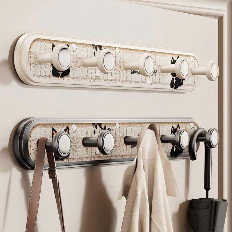 Zuignap muurbevestiging met 5 haken