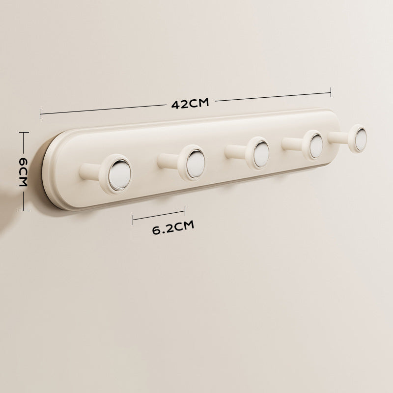 Zuignap muurbevestiging met 5 haken