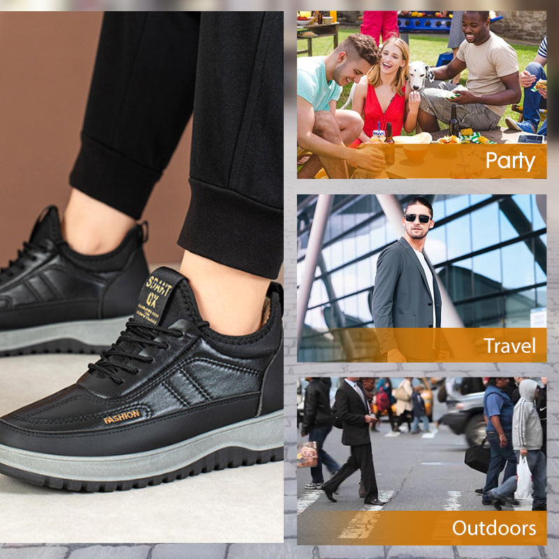 Comfortabele warme herenschoenen: Waterdicht & Slip-Resistent