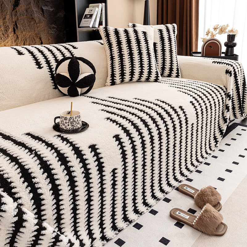 🔥 Enorme kortingen✨ Pluche Bankhoes met Antislip - Zacht en Krasbestendig, Machinewasbaar en Perfect voor Huishoudens met Dieren 🛋️🐾