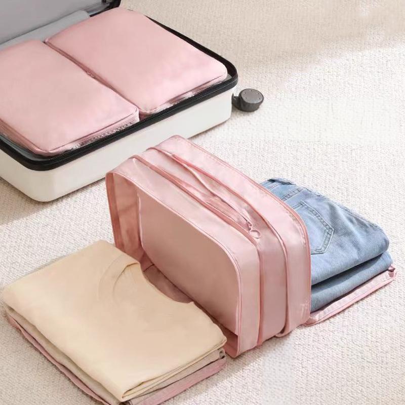 🌸 Up tot 48% korting🔥Reizen draagbare compressie verpakking kubussen tas