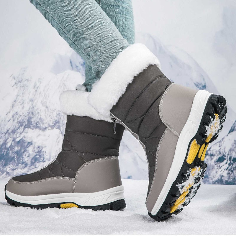 ⏳Tijdelijke korting van 50%⏰Antislip warme snowboots met ritssluiting voor dames👢