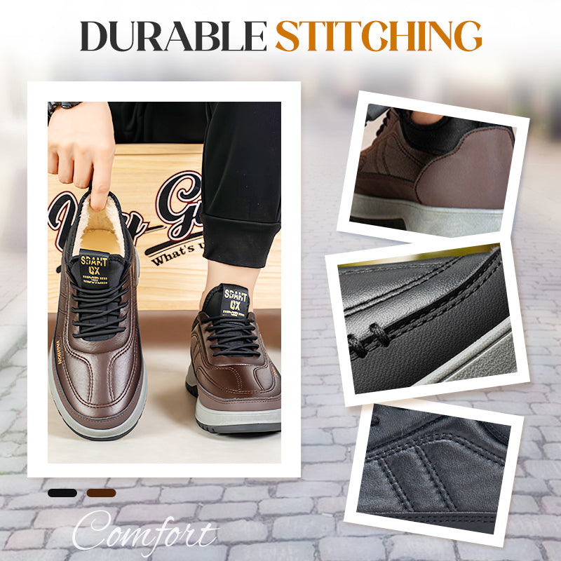 Comfortabele warme herenschoenen: waterdicht en antislip